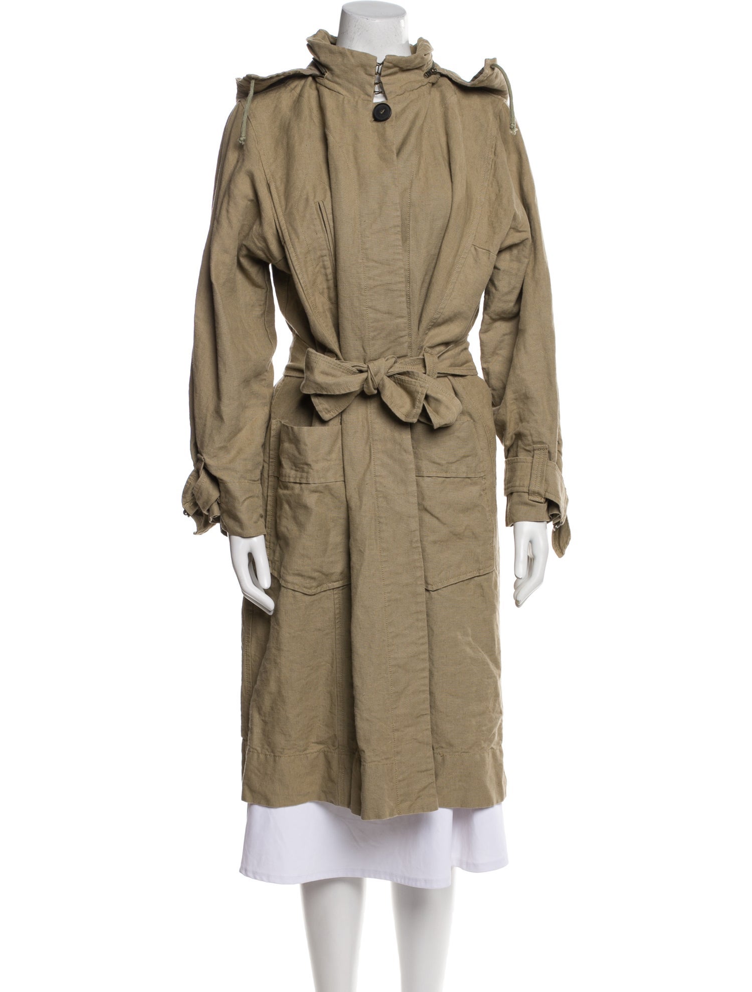 Étoile Isabel Marant Linen Trench Coat
